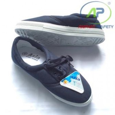 Giày Bata vải Nữ (Cột dây) size 35 xanh đen
